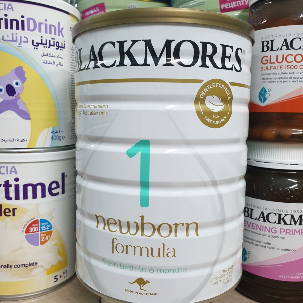 Sữa BLACKMORES Số 1 Newborn 900G Úc 900G Date 2022