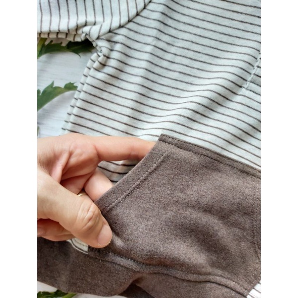Dokma - Áo khoác nỉ có mũ Hoodie cho bé 1-4 tuổi DMA370