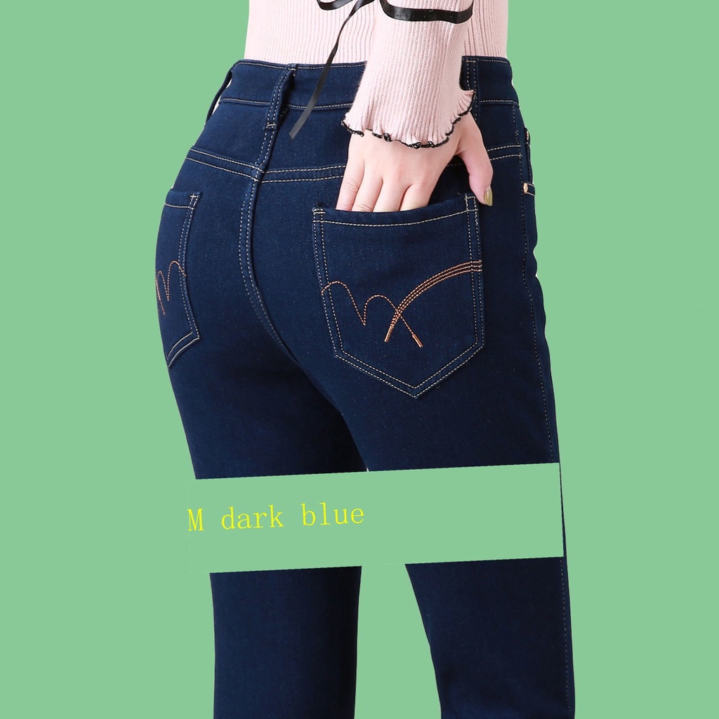 Quần Jean Nữ Lưng Cao Kiểu Dáng Mới