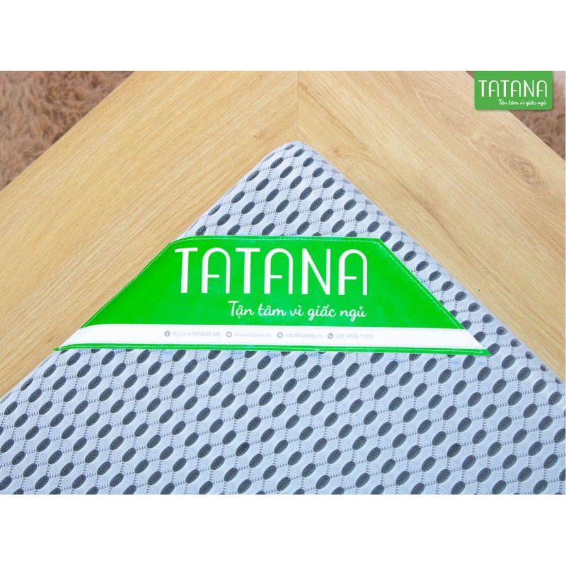 Nệm Nhân tạo cao su Tatana Thẳng 200x220x15cm- Bảo hành 10 năm.