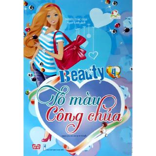Sách - beauty - tô màu công chúa