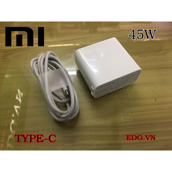 [Mã ELMS5 giảm 7% đơn 300K] Củ sạc hỗ trợ sạc nhanh chuẩn PD USB-C Xiaomi 45W (hỗ trợ sạc laptop)