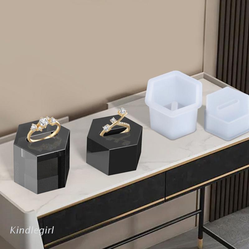 Khuôn Silicone Dùng Làm Hộp Đựng Trang Sức Diy Tiện Dụng
