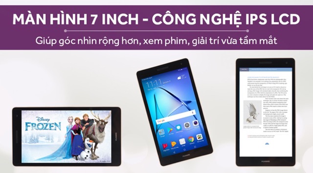 Máy Tính Bảng Huawei MediaPad T3 7.0 . Hàng cũ đẹp 90-95% . | BigBuy360 - bigbuy360.vn