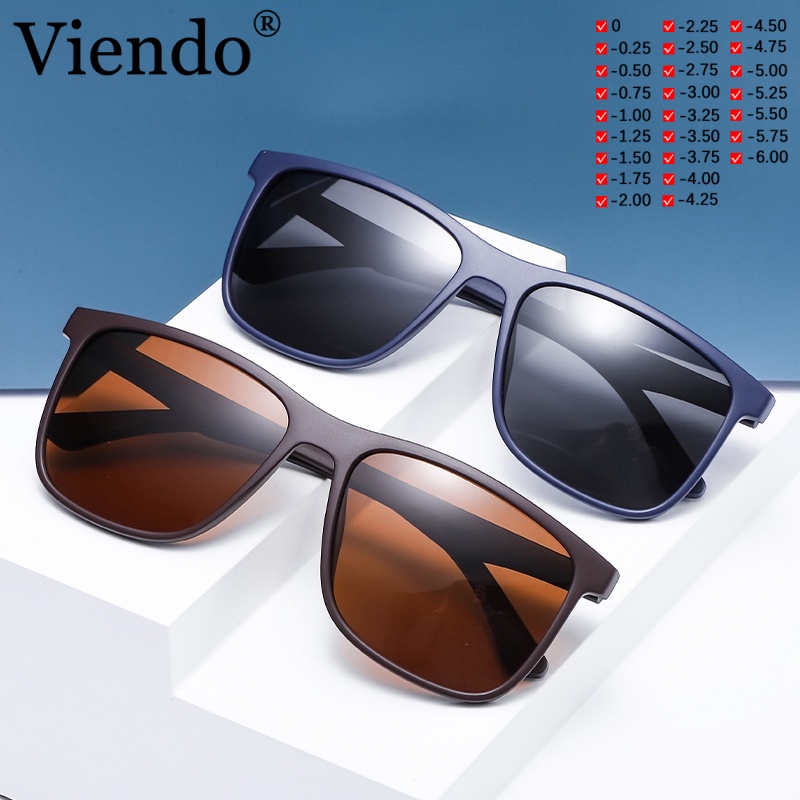 Kính mát VIENDO chống UV400 thời trang cho nam nữ (cắt theo yêu cầu)