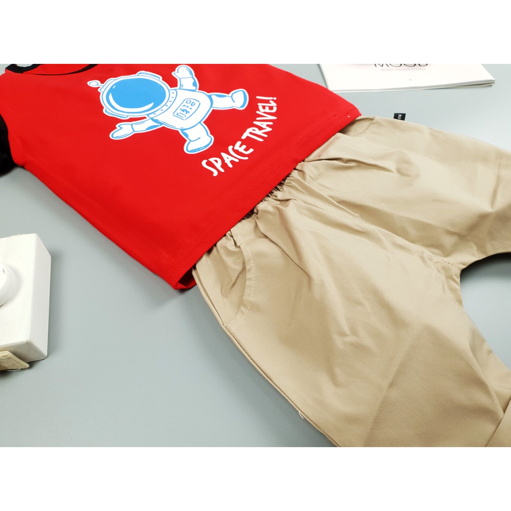 Áo thun bé trai phi hành gia SBT249