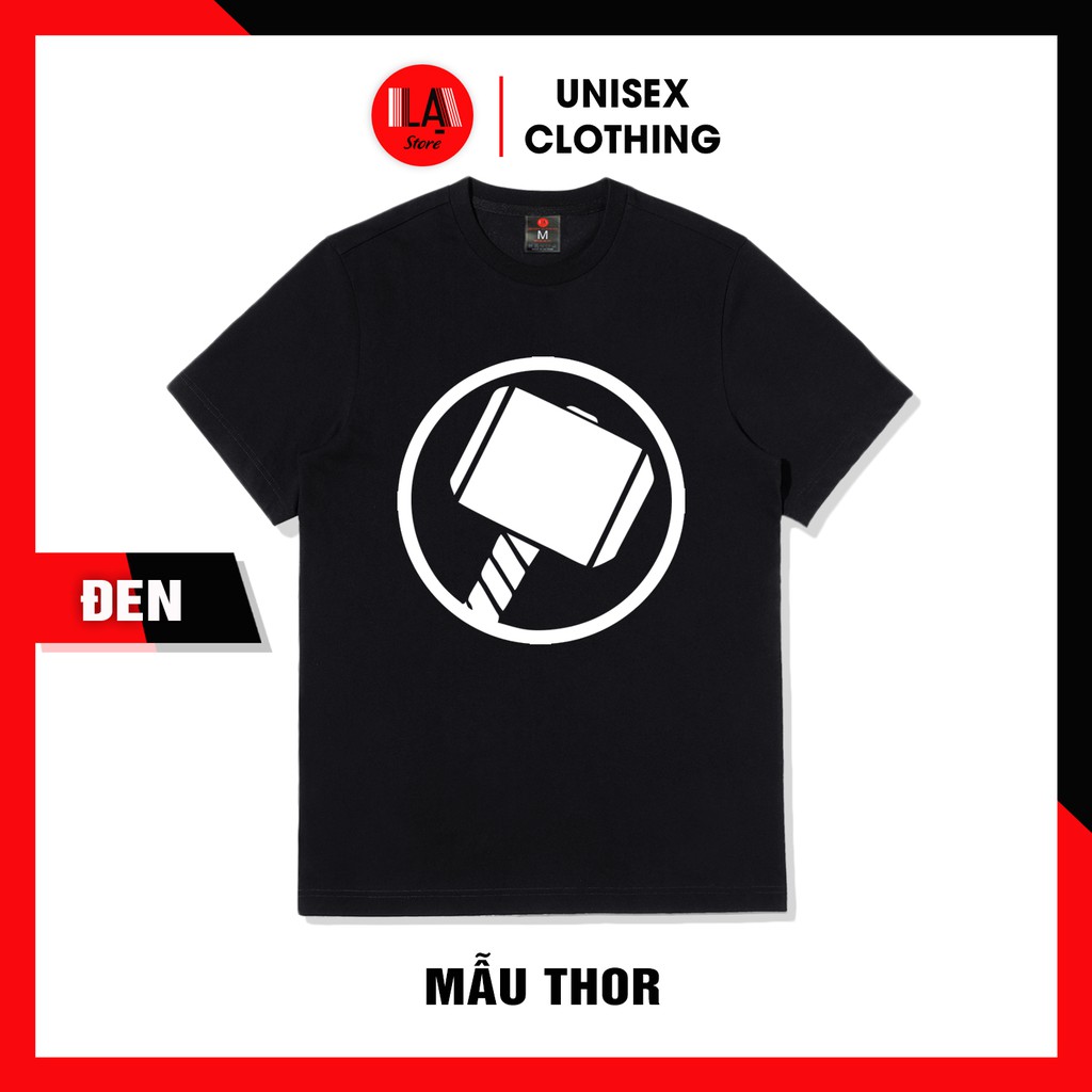 4 Mẫu | Áo Thun Unisex Trắng Đen Siêu Anh Hùng (Phần 1) | LẠ STORE | BigBuy360 - bigbuy360.vn