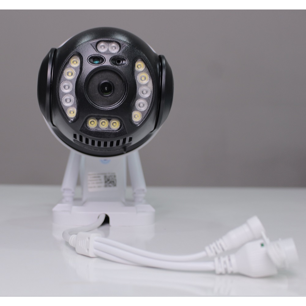 Camera IP Wifi Ngoài trời Yoosee PTZ3015 4 Râu 3.0MP FullHD+ 1536P 9 LED trợ sáng, 6 LED hồng ngoại (Trắng)