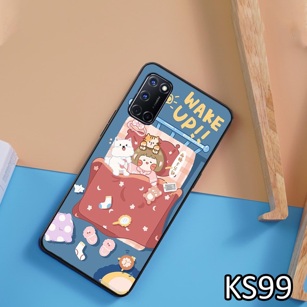 [SIÊU ƯU ĐÃI] Ốp lưng Oppo A52/A53/A92 in hình bé trà sữa siêu đẹp, độc, lạ_KINGSTORE.HN_Ốp lưng điện thoại