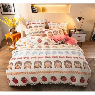 Set nỉ hoạt hình đáng yêu 4 món 🥰✨