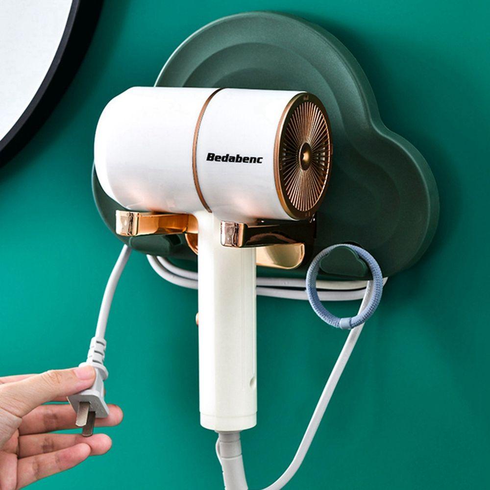 Giá Đỡ Máy Sấy Tóc Tự Dính Không Cần Khoan Có Thể Gập Lại Tiện Dụng
