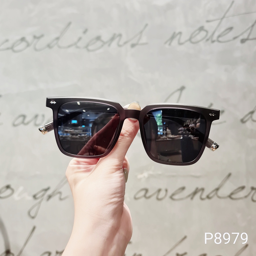 Kính mát gọng mắt vuông LILYEYEWEAR nam nữ chất liệu nhựa cứng cáp thanh nhẹ chống tia UV400 P8979