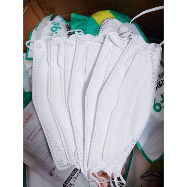 Khẩu trang KF94 Hàn Quốc Kháng Khuẩn HỞ MŨI giá rẻ không xù lông