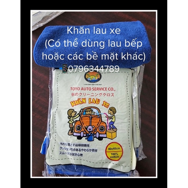 Khăn lau đa năng ( dùng cho xe hơi, nhà bếp)