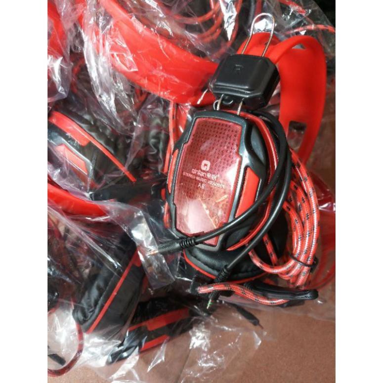 Tai Nghe Chụp Tai Chuyên Chơi Game Qinlian A6 jack 3.5 Có Micro, Dây Chống Đứt, Dùng Được Cho Máy Tính Và Điện Thoại | BigBuy360 - bigbuy360.vn