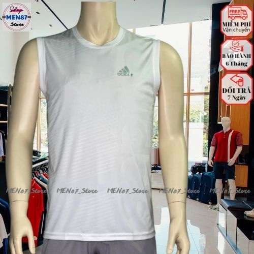 Áo ba lỗ nam Ép vân Áo thun nam 3 lỗ Tanktop sát nách thể thao chất vải co dãn mềm mịn- MEN87_Store
