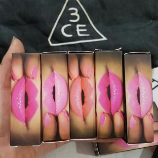 Son 3Ce Lip Color Matte (vỏ đen)