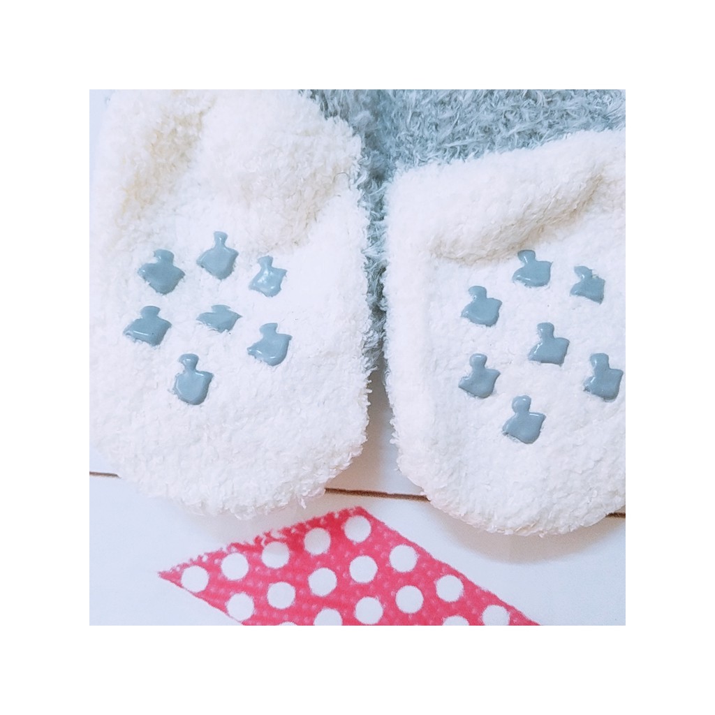 Tất giầy, tất hài chống trơn trượt hình thú cho bé Spoil Socks cho bé yêu từ 1-3 tuổi (chân 13 cm)