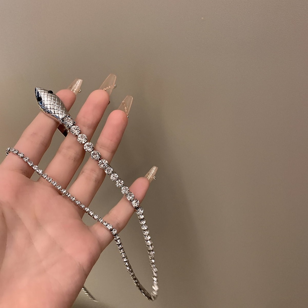 Kẹp Tóc Đuôi Ngựa Dạng Dây Bện Hình Rắn Độc Đáo Thời Trang Mùa Hè Cho Nữ