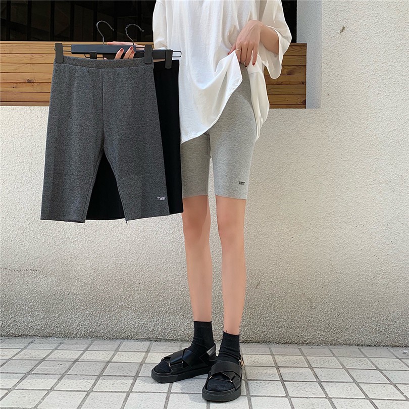 Quần legging thể thao năng động thời trang 126140Quần short Skinny chất liệu co giãn phong cách vintage | BigBuy360 - bigbuy360.vn