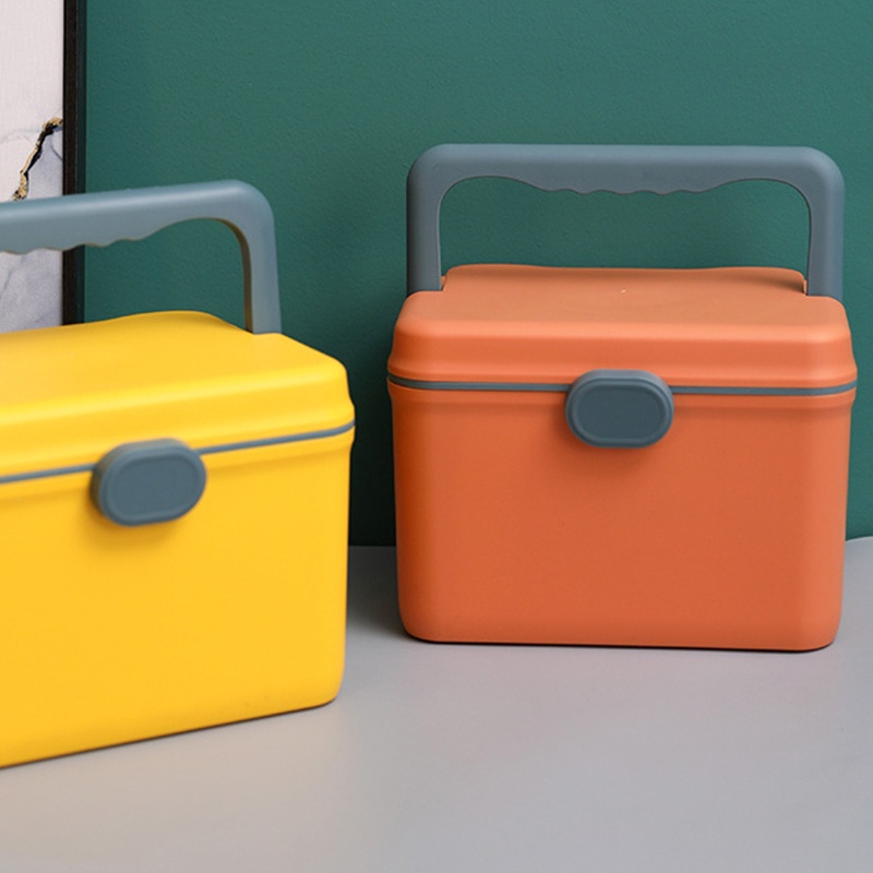 Hộp Đựng Thuốc Sơ Cứu Bằng Nhựa Sức Chứa Lớn Đa Năng Tiện Dụng Cho Gia Đình