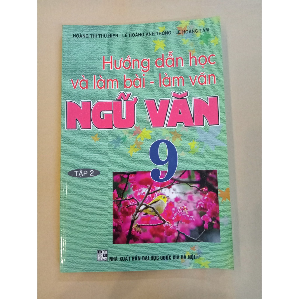 Sách - Combo Hướng Dẫn Học Và Làm Bài Làm Văn Ngữ Văn 9 (Tập 1 + Tập 2)