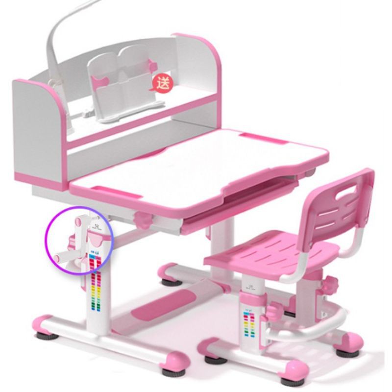Bộ Bàn học Thông minh cao cấp tăng chỉnh độ cao chống gù chống cận [tặng kèm đèn thông minh tích hợp đồng hồ] | BigBuy360 - bigbuy360.vn