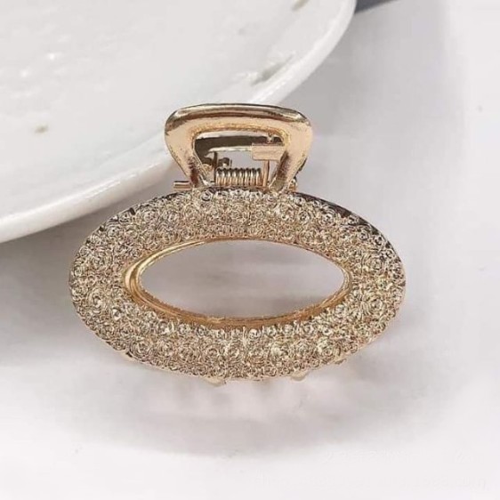 Set 5 Kẹp Tóc Càng Cua Hàn Quốc Xi Vàng Cực Đẹp Siêu Xinh