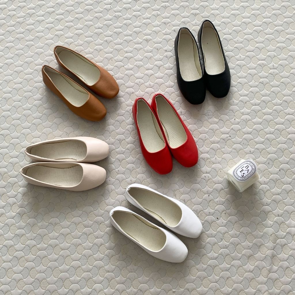 Giày Búp Bê Nữ Basic Giá Gốc 219.000 | HQ2981 | Lana Official