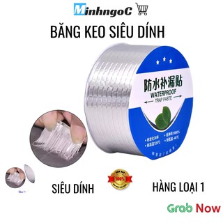 Băng Keo Siêu Dính Đa Năng Cuộn 5 Mét ( Rộng 5cm X Dài 5m), Keo Dán Chống Thấm,chống Nhiệt Cho Tường, Trần Nhà,ống Nước