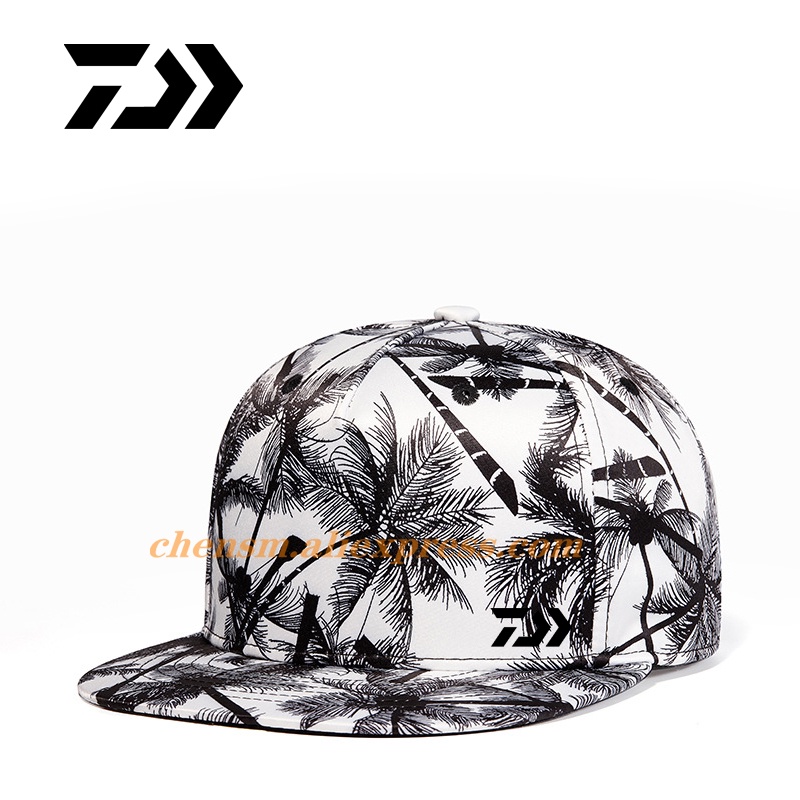 Daiwa Mũ Lưỡi Trai Thể Thao Họa Tiết Rằn Ri Thoáng Khí Thời Trang Mùa Hè Cho Nam
