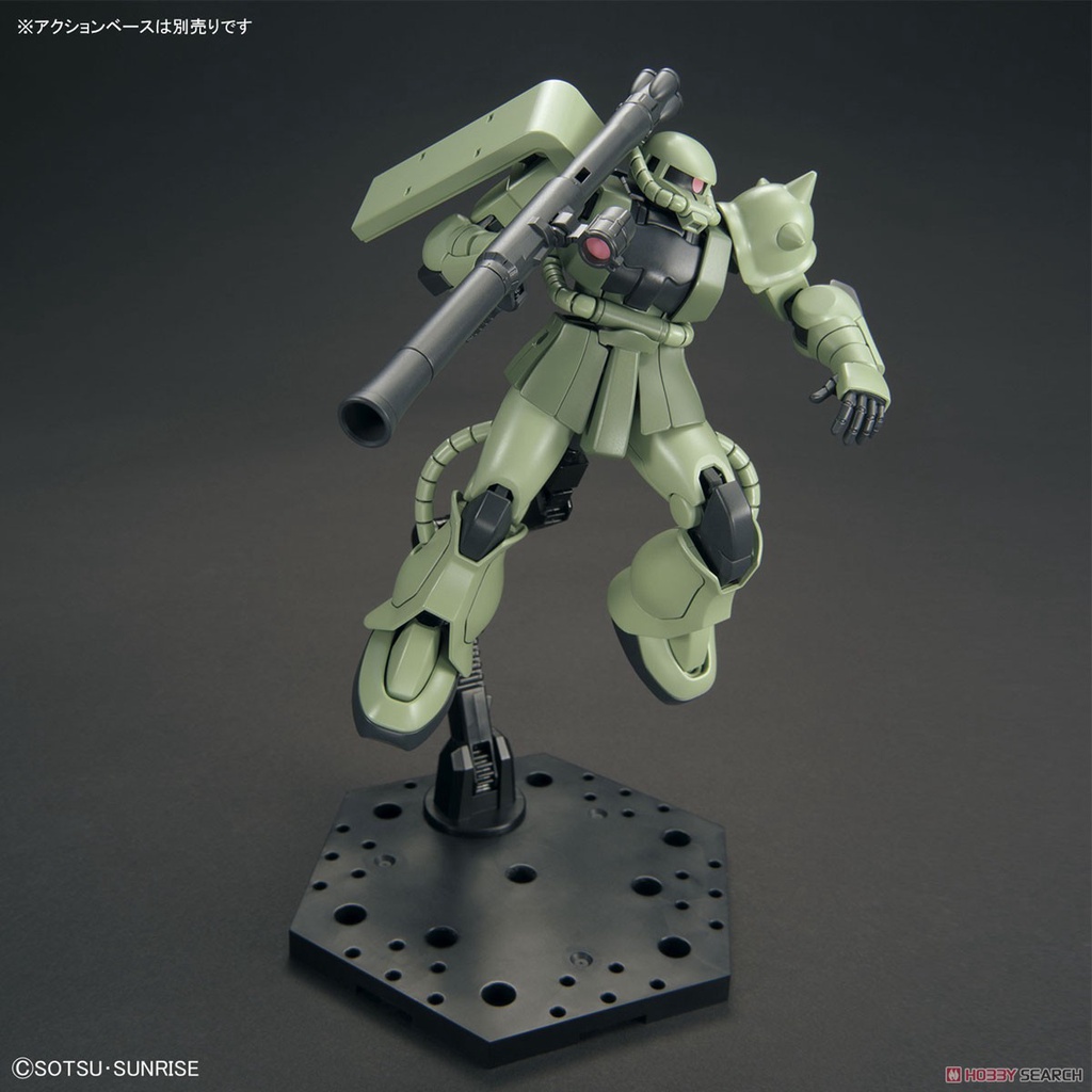 Mô Hình Lắp Ráp HG UC MS-06 Zaku II xanh Revive