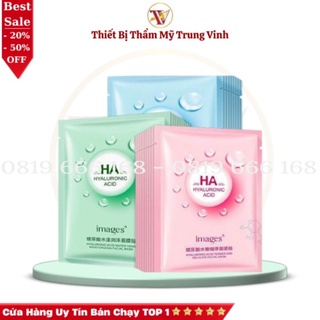 Mặt Nạ Giấy Dưỡng Trắng Da Mụn Cấp Ẩm Thải Độc HA Images