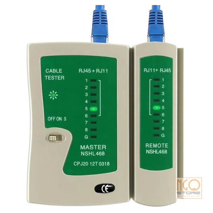 Combo: Kìm Bấm Mạng + Bộ Test Mạng + 100 Hạt Mạng RJ45