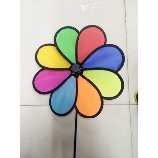 Chong chóng cầu vòng 8 cánh – đường kính 30cm