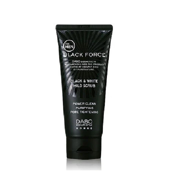 Sữa Rửa Mặt Cao Cấp Dành Cho Nam DABO Black Force – For Men 120ml