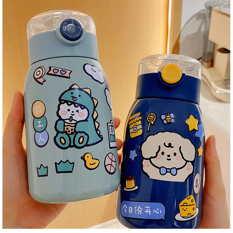 Bình giữ nhiệt inox 304, bình nước cute, giữ nhiệt 8-12 tiếng