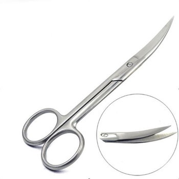 Kéo gắp bông kem inox