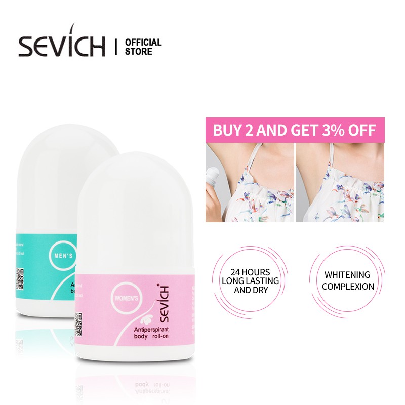 Nước hoa khử mùi lâu phai Sevich 30ml dành cho nam và nữ