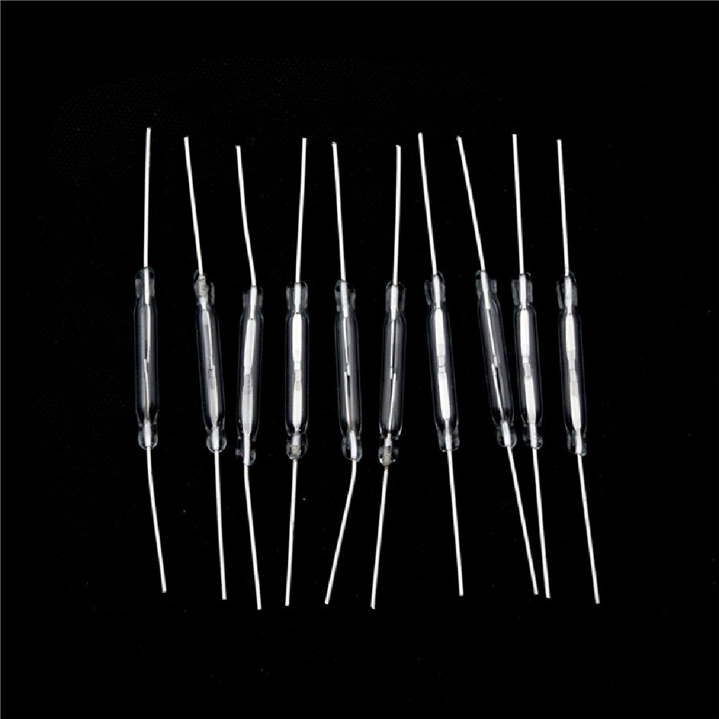 Set 10 Công Tắc Cảm Ứng Từ Tính Bằng Thủy Tinh 3 * 20mm