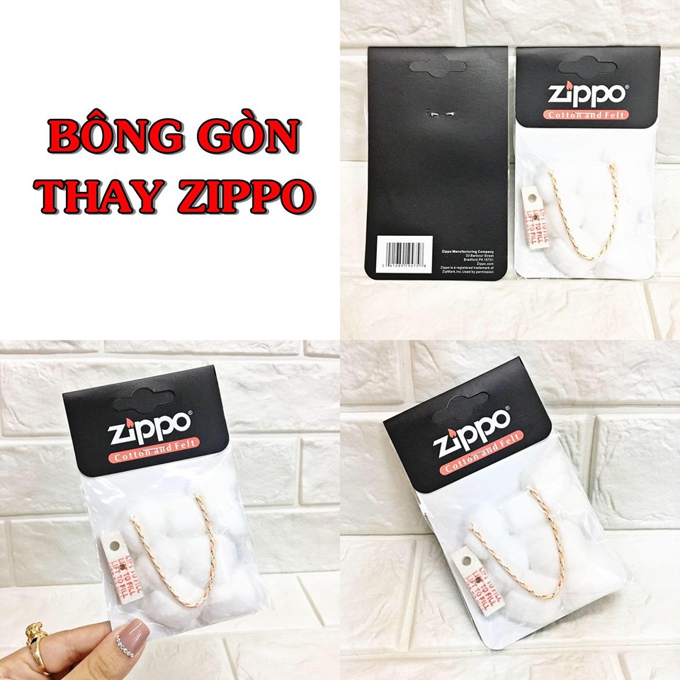 bông gòn thay cho zippo