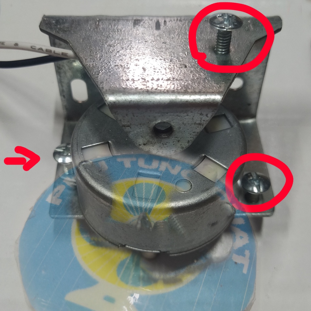10 con ốc bắt tút năng cơ nhông điện vào kẹp nhôm - phụ tùng quạt