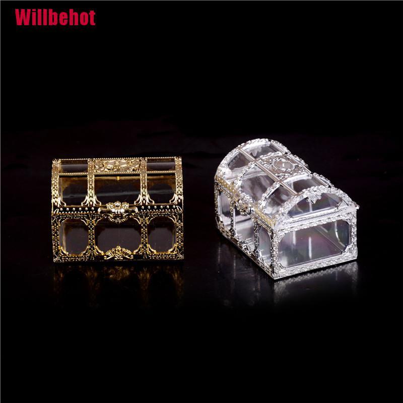 Hộp Nhựa Mini Đựng Trang Sức / Kẹo / Đám Cưới