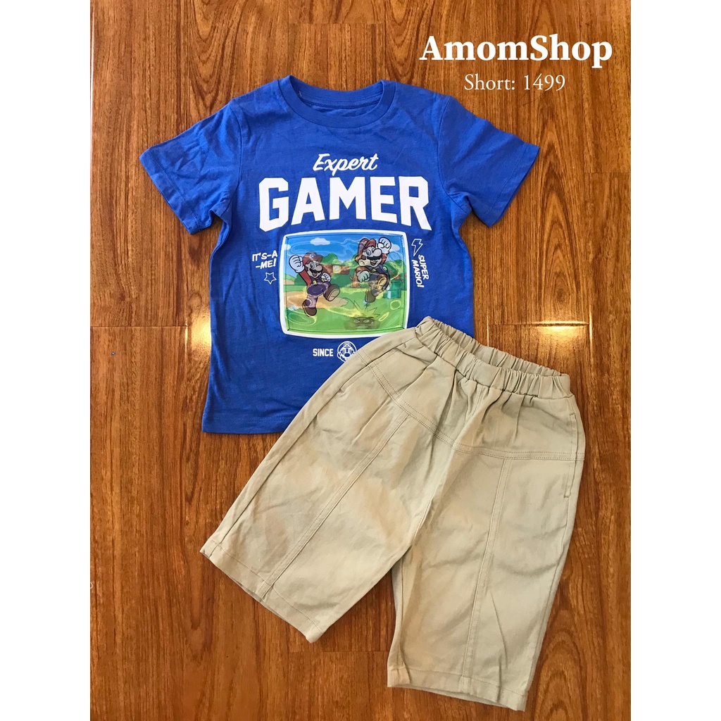 SHORT KAKI BÉ TRAI XUẤT HÀN_VNXK_1499