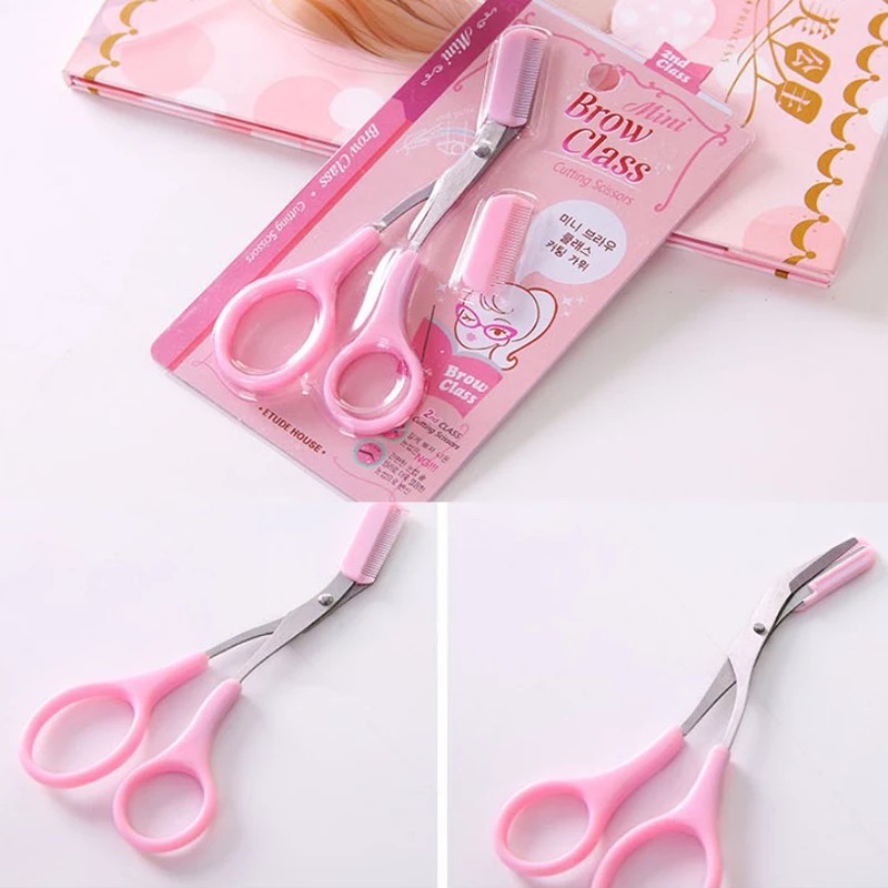 Kéo lược tỉa gọn lông mày