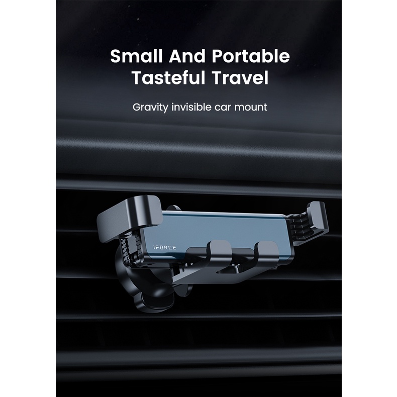 Giá Đỡ Điện Thoại Gắn Lỗ Thông Gió Xe Hơi Thông Dụng Cho iphone