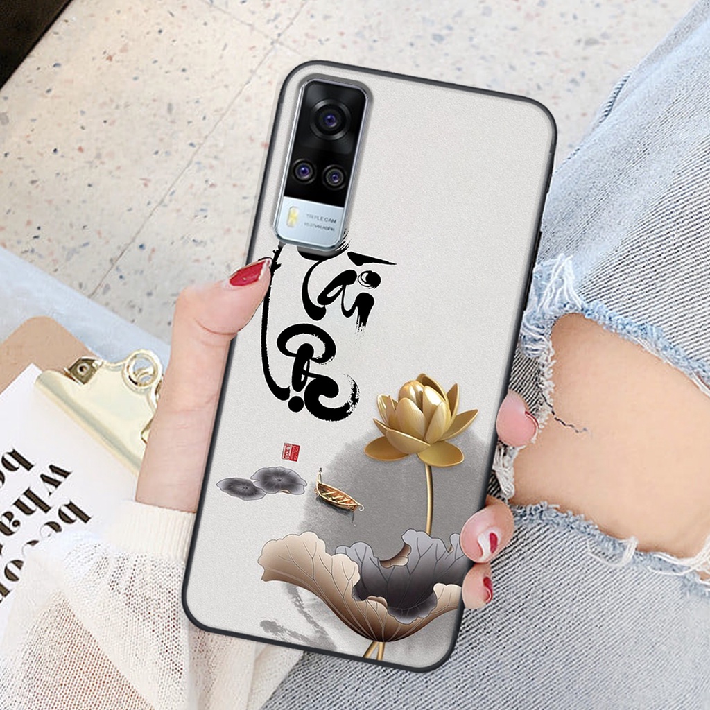 Ốp lưng Vivo Y51 2020 / Y53S in hình chữ tài chữ lộc, Cha Mẹ, bình an SIÊU ĐẸP