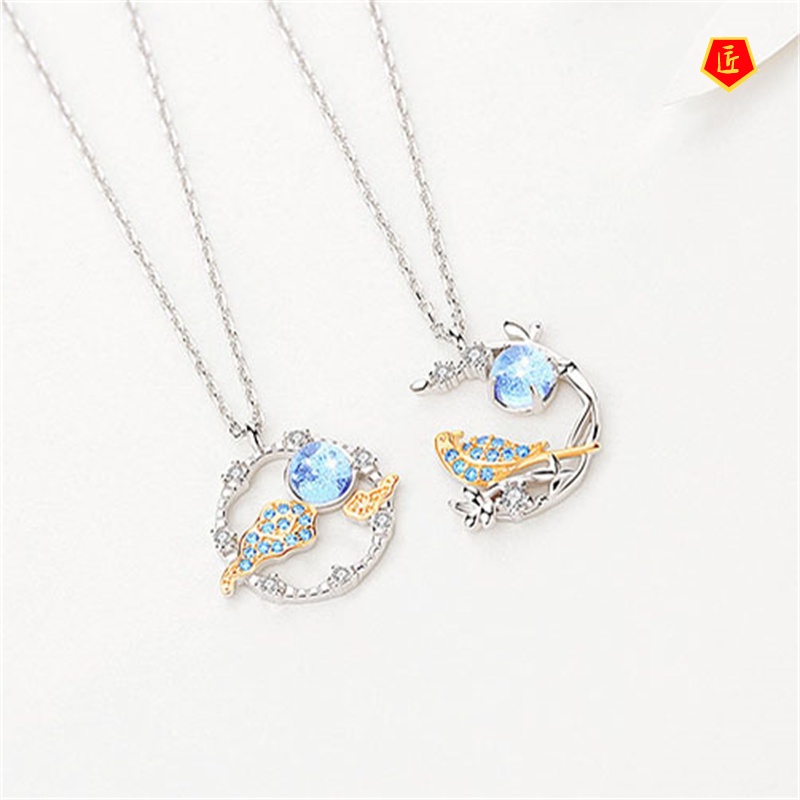Vòng cổ Bạc S925 Thiết Kế Cổ Điển Hợp Thời Trang