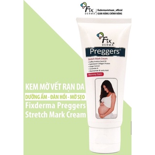 Kem chống rạn da dành cho Bà Bầu Fixderma Preggers Stretch Mark Cream 60g