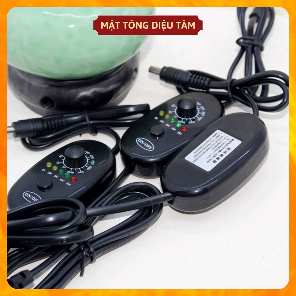 Bộ điều kiển nhiệt độ và hẹn giờ dùng cho lư hương xông trầm, đèn đa năng